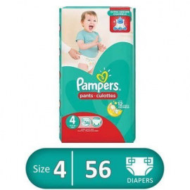 Pampers Baby Dry S4 9-14 KG 56UN 