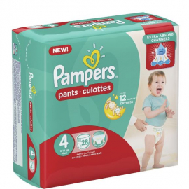 Pampers Baby Dry S4 9-14 KG 28UN 